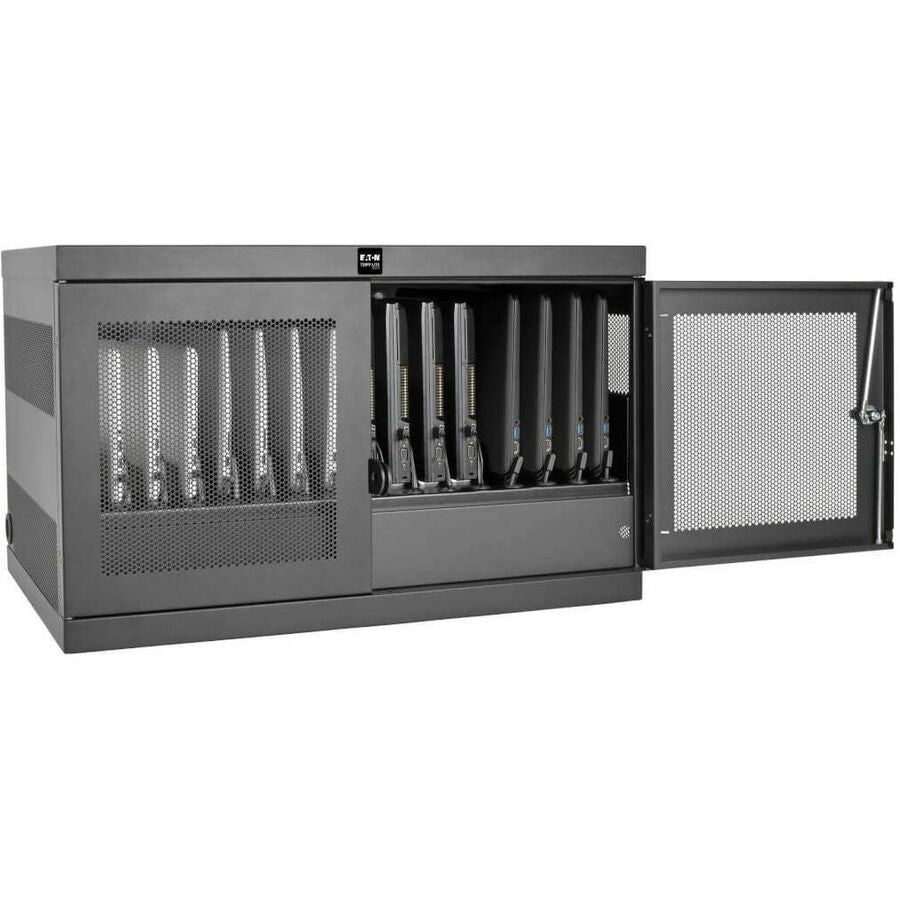 Eaton Tripp Lite Series Multi-Device Charging Station, 16 AC Outlets, Chromebooks and Laptops, Wall-Mount and Cart Options, Black — CSC16AC