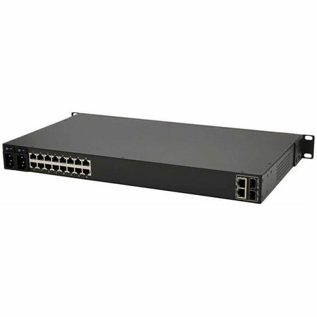 Eaton Tripp Lite Series 16-Port Console Server, USB Ports (2) - Dual GbE NIC, 16 Gb Flash, SD Card, Desktop/1U Rack, TAA — B098-016