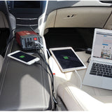 Eaton Tripp Lite Series 150W PowerVerter Ultra-Compact Car Inverter with AC Outlet and 2 USB Charging Ports — PV150USB