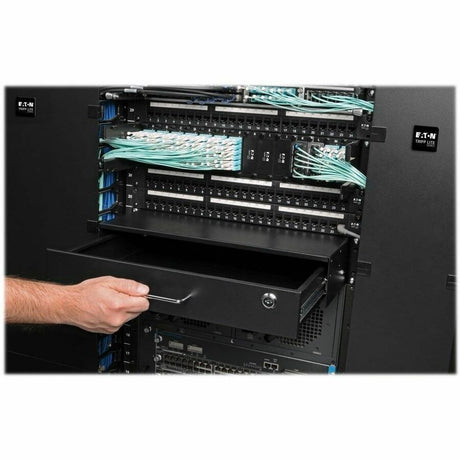 Eaton Tripp Lite Series SmartRack 2U Locking Rack-Mount Storage Drawer — SRDRAWER2U