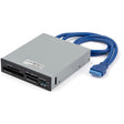 StarTech.com USB 3.0 Internal Multi-Card Reader with UHS-II Support - SD/Micro SD/MS/CF Memory Card Reader — 35FCREADBU3