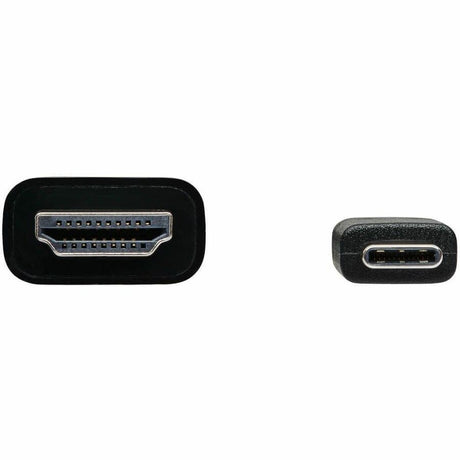 Eaton Tripp Lite Series USB-C to HDMI Adapter Cable (M/M), 4K 60 Hz, 4:4:4, Thunderbolt 3 Compatible, Black, 3 ft. (0.9 m) — U444-003-H4K6BE