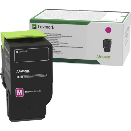 Lexmark Unison Original Ultra High Yield Laser Toner Cartridge - Magenta - 1 Each — 78C1UM0