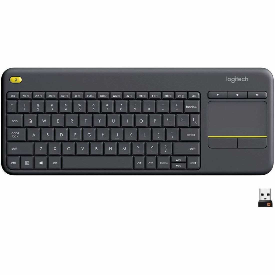 Logitech K400 Plus Touchpad Wireless Keyboard — 920-007119
