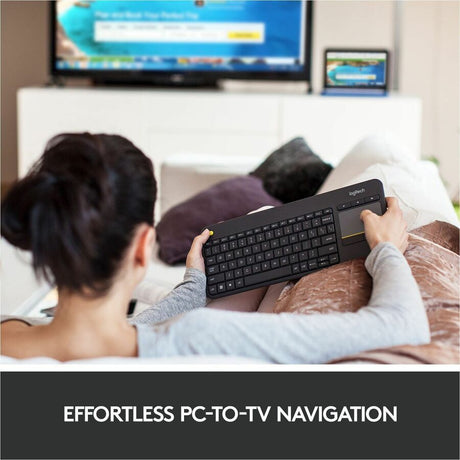 Logitech K400 Plus Touchpad Wireless Keyboard — 920-007119