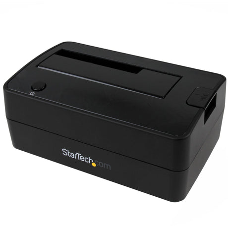 StarTech.com Single Bay USB 3.1 to SATA Hard Drive Docking Station, USB 3.1 (10 Gbps) Hard Drive Dock, External 2.5/3.5" SATA HDD/SSD Dock — SDOCKU313