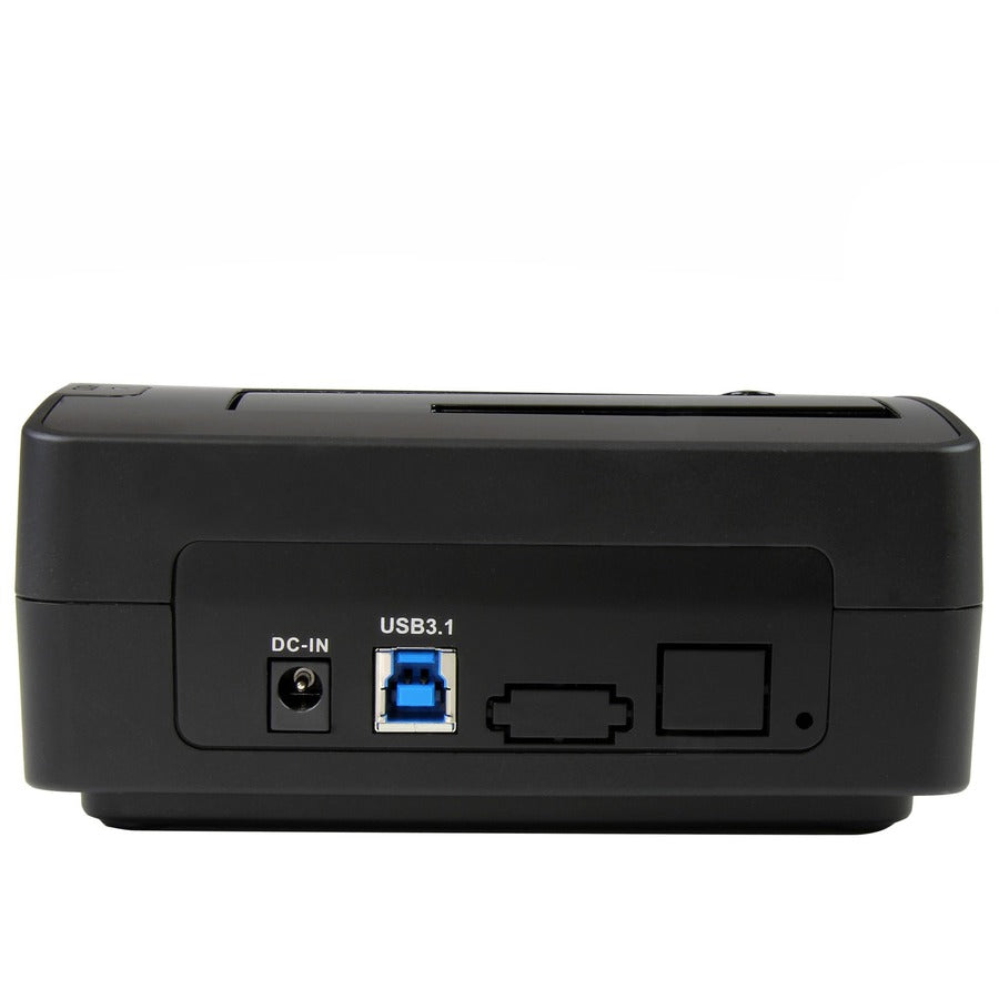 StarTech.com Single Bay USB 3.1 to SATA Hard Drive Docking Station, USB 3.1 (10 Gbps) Hard Drive Dock, External 2.5/3.5" SATA HDD/SSD Dock — SDOCKU313