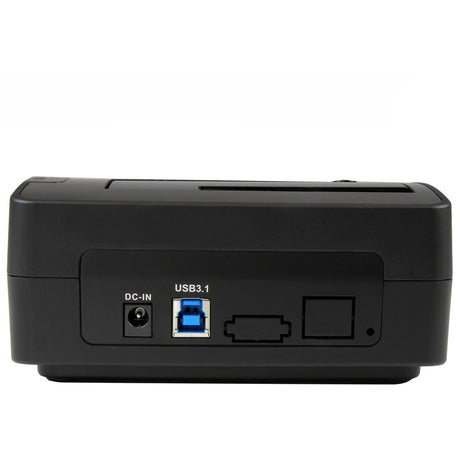 StarTech.com Single Bay USB 3.1 to SATA Hard Drive Docking Station, USB 3.1 (10 Gbps) Hard Drive Dock, External 2.5/3.5" SATA HDD/SSD Dock — SDOCKU313