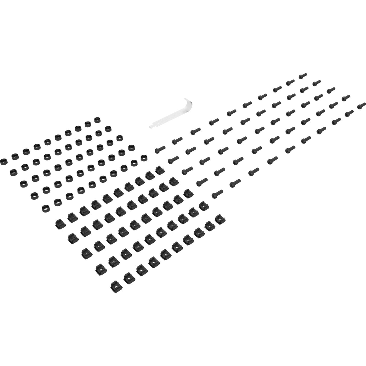 Vertiv Mounting Hardware - M6 cage nuts| screws| washers| 50 pcs. each — VRA5000