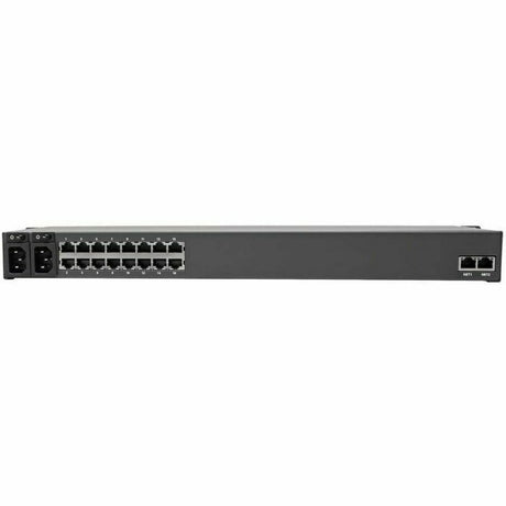 Eaton Tripp Lite Series 16-Port Console Server, USB Ports (2) - Dual GbE NIC, 4 Gb Flash, Desktop/1U Rack, TAA — B097-016