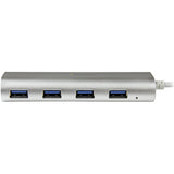 StarTech.com 4-Port USB Hub, USB A to 4x USB-A Ports, USB 5Gbps, Bus-Powered, Portable Laptop USB 3.0 Hub — ST43004UA