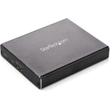 StarTech.com Dual M.2 Enclosure - RAID - M.2 SATA SSD Enclosure - USB 3.1 (10 Gbps) - USB-C & USB-A External Enclosure - Aluminum — SM22BU31C3R