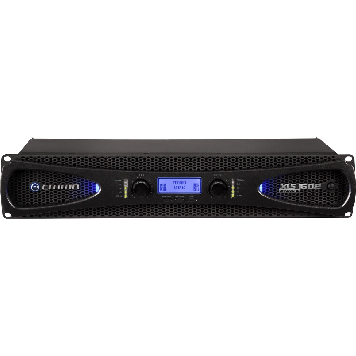 Crown XLS DriveCore 2 1502 Amplifier - 1500 W RMS - 2 Channel - Black — NXLS1502-0-US