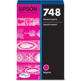 Epson DURABrite Pro 748 Original Standard Yield Inkjet Ink Cartridge - Magenta - 1 Each — T748320