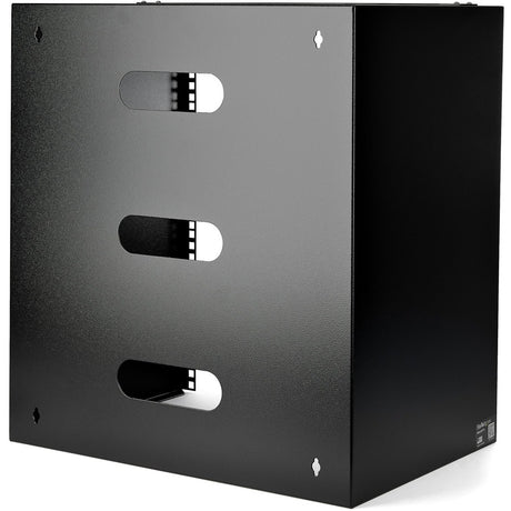 StarTech.com 12U Wall Mount Rack, 14in Deep, 19 inch Wall Mount Network Rack, Wall Mounting Patch Panel Bracket for Switch/IT Equipment — WALLMNT12