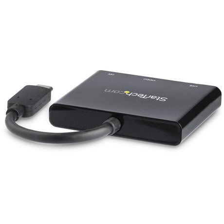 StarTech.com USB C Multiport Adapter with HDMI 4K & 1x USB 3.0 - PD - Mac & Windows - USB Type C All in One Video Adapter — CDP2HDUACP