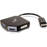 C2G DisplayPort to HDMI, VGA, DVI Adapter Converter - M/F — 54340