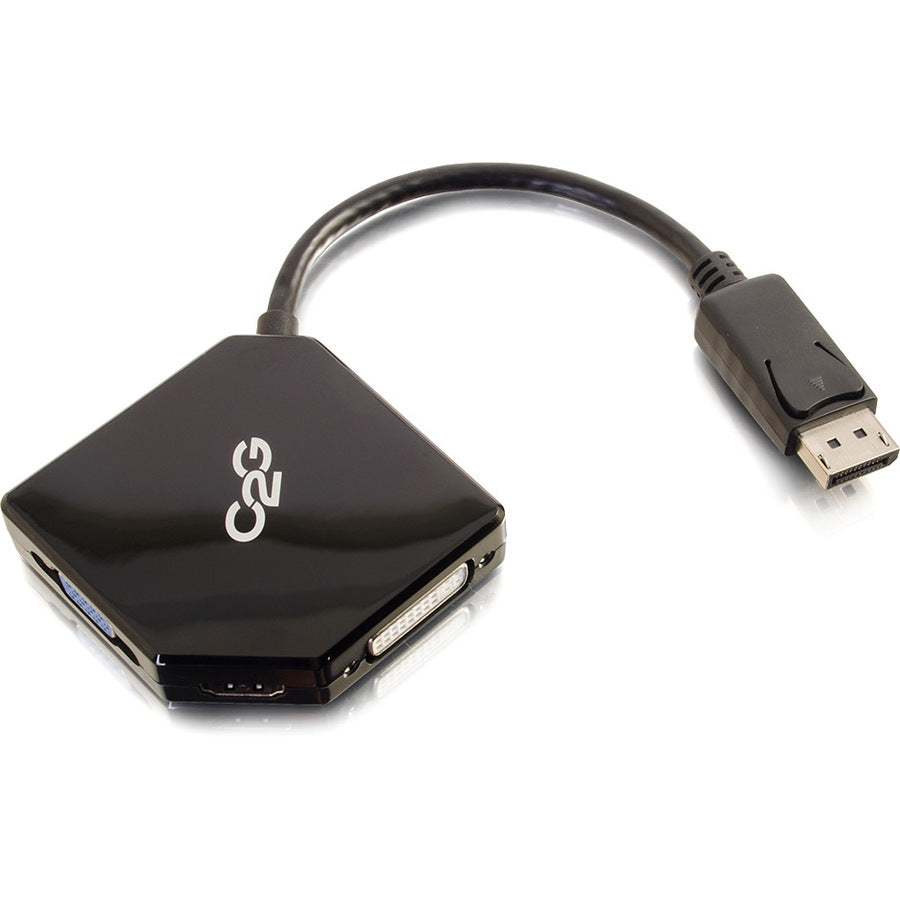 C2G DisplayPort to HDMI, VGA, DVI Adapter Converter - M/F — 54340