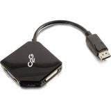 C2G DisplayPort to HDMI, VGA, DVI Adapter Converter - M/F — 54340
