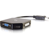 C2G DisplayPort to HDMI, VGA, DVI Adapter Converter - M/F — 54340