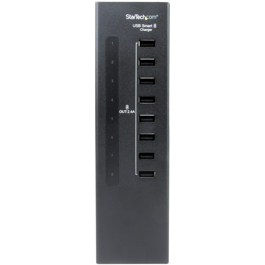 StarTech.com 8-Port Charging Station for USB Devices - 96W/19.2A — ST8CU824