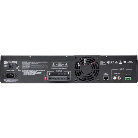 JBL Commercial Commercial 1300Z Amplifier - 300 W RMS - 1 Channel — NCSA1300Z-0-US