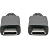 Eaton Tripp Lite Series USB-C Cable (M/M) - USB 3.2, Gen 1 (5 Gbps), Thunderbolt 3 Compatible, 6 ft. (1.83 m) — U420-006