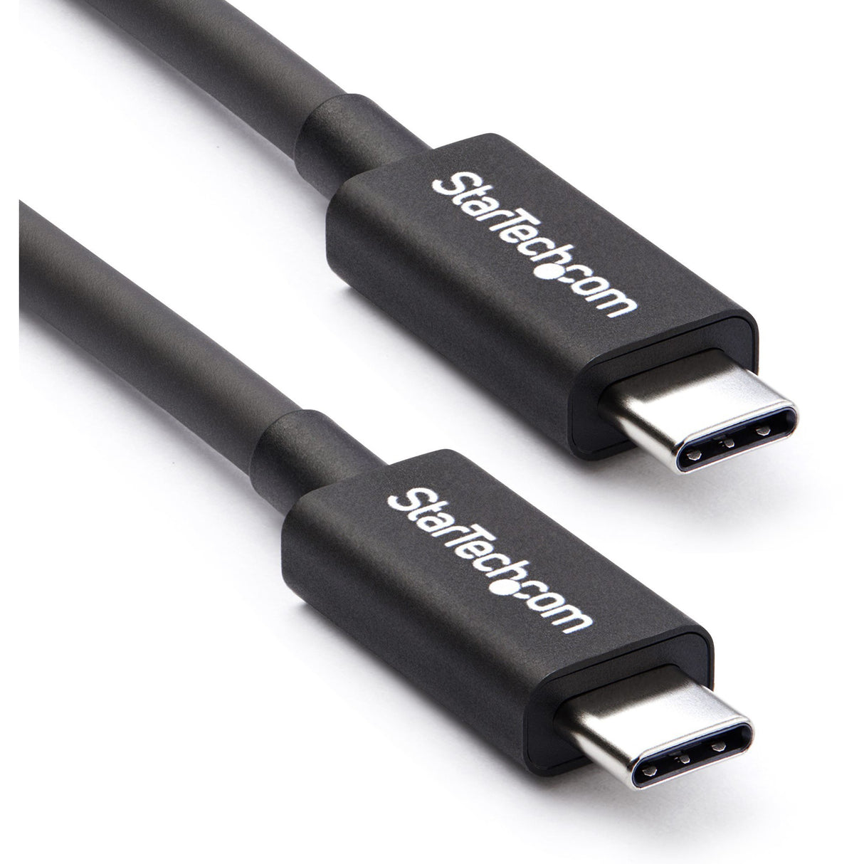 StarTech.com 2m (6.6ft) Thunderbolt 3 Cable, 20Gbps, 100W PD, 4K Video, Thunderbolt-Certified, Compatible w/ TB4/USB 3.2/DisplayPort — TBLT3MM2M
