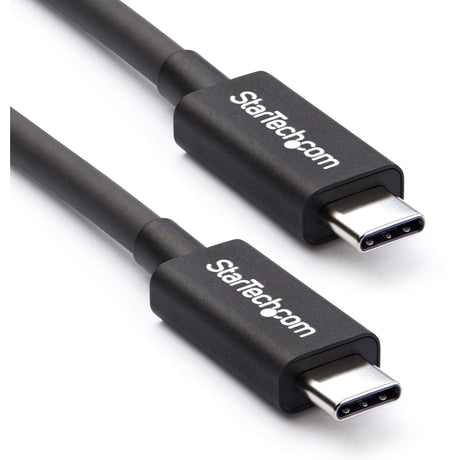 StarTech.com 2m (6.6ft) Thunderbolt 3 Cable, 20Gbps, 100W PD, 4K Video, Thunderbolt-Certified, Compatible w/ TB4/USB 3.2/DisplayPort — TBLT3MM2M