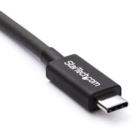 StarTech.com 2m (6.6ft) Thunderbolt 3 Cable, 20Gbps, 100W PD, 4K Video, Thunderbolt-Certified, Compatible w/ TB4/USB 3.2/DisplayPort — TBLT3MM2M