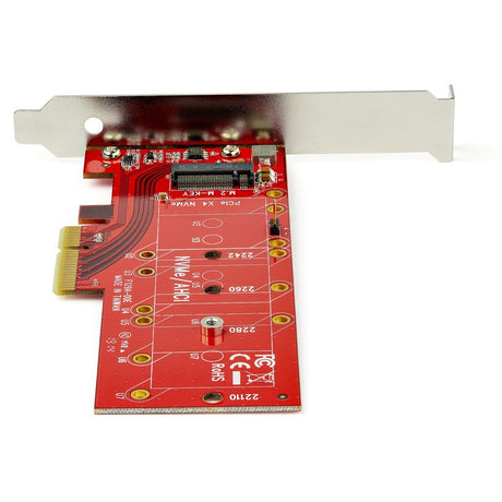 StarTech.com x4 PCI Express to M.2 PCIe SSD Adapter - M.2 NGFF SSD (NVMe or AHCI) Adapter Card — PEX4M2E1
