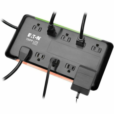 Eaton Tripp Lite Series Protect It! 10-Outlet Surge Protector, 6 ft. Cord, 2880 Joules, Black Housing — TLP1006B