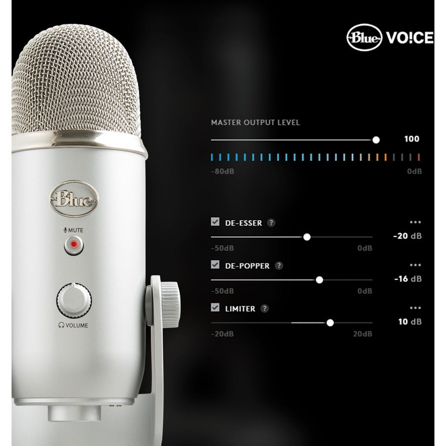 Blue Yeti Wired Condenser Microphone — 988-000103