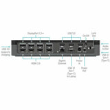 Targus USB-C Universal Quad 4K (QV4K) Docking Station with 100W Power Delivery — DOCK570USZ