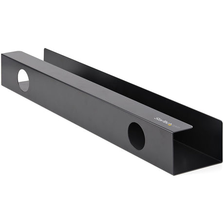 StarTech.com Under Desk Cable Management Tray, Cable Tray Organizer/Manager, Desk/Table Mount, Cord/Power Strip Holder, 23-1/2"L x 4-1/2"D — UDCMTRAY