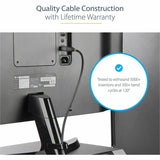 StarTech.com 10ft (3m) VESA Certified DisplayPort 1.4 Cable, 8K 60Hz HDR10, UHD 4K 120Hz Video, DP to DP Monitor Cord, DP 1.4 Cable, M/M — DP14VMM3M