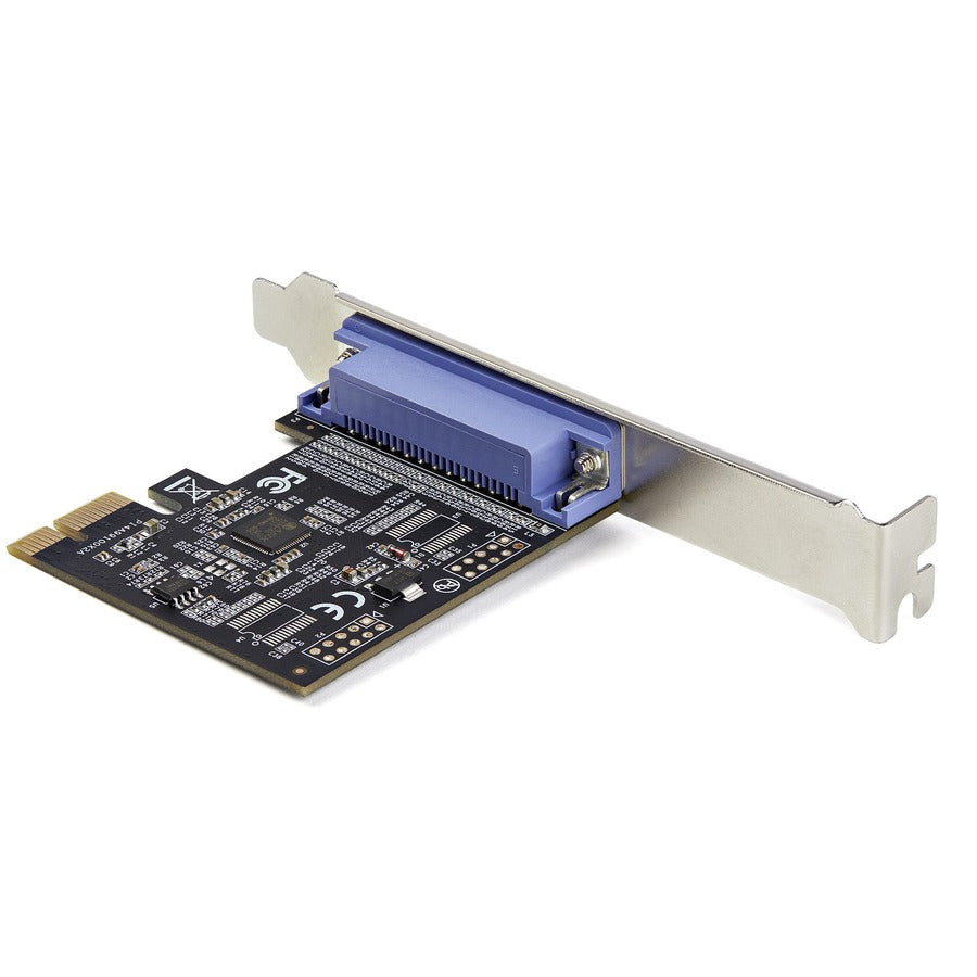 StarTech.com 1-Port Parallel PCIe Card, PCI Express to Parallel DB25 LPT Adapter Card, Desktop Expansion Controller for Printer, SPP/ECP — PEX1P2