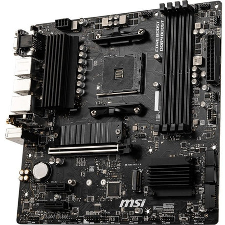 MSI B550M PRO-VDH WIFI Desktop Motherboard - AMD B550 Chipset - Socket AM4 - Micro ATX — B550MPVDHWIFI