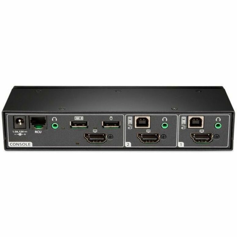 Vertiv Avocent Cybex SC800 Secure Desktop KVM, Single Head Monitor, 2 Port, NIAP V4.0 Certified, TAA Compliant, Common Criteria PP3.0 (SC820DPH-400) — SC820DPH-400
