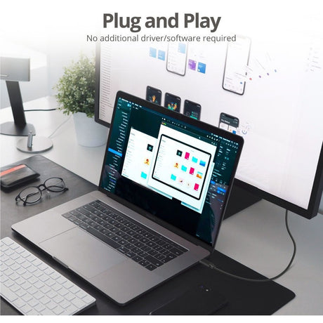 SIIG USB-C to DisplayPort Active Cable 4K 60Hz HDR - 2M — CB-TC0K11-S1