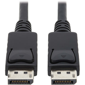 Eaton Tripp Lite Series Safe-IT High-Speed DisplayPort Antibacterial Cable with Latching Connectors (M/M), UHD 4K 60 Hz, 6 ft. (1.83 m) — P580AB-006