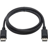 Eaton Tripp Lite Series Safe-IT High-Speed DisplayPort Antibacterial Cable with Latching Connectors (M/M), UHD 4K 60 Hz, 6 ft. (1.83 m) — P580AB-006