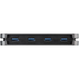 StarTech.com 4 Port USB C Hub - 4x USB-A - 5Gbps USB 3.0 Type-C Hub (USB 3.2/3.2 Gen 1) - Bus Powered - 11" Long Cable w/ Cable Management — HB30CM4AB