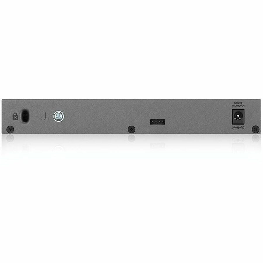 ZYXEL GS1350-6HP 5-Port Gigabit Smart Nebula Cloud Managed PoE Switch | 3 PoE+ / 2 PoE++ Ports at 60W with 1 SFP Uplink — GS1350-6HP