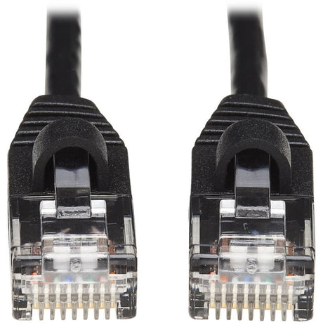 Eaton Tripp Lite Series Cat6a 10G Snagless Molded Slim UTP Ethernet Cable (RJ45 M/M), Black, 20 ft. (6.09 m) — N261-S20-BK