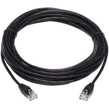 Eaton Tripp Lite Series Cat6a 10G Snagless Molded Slim UTP Ethernet Cable (RJ45 M/M), Black, 20 ft. (6.09 m) — N261-S20-BK