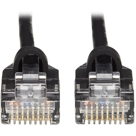 Eaton Tripp Lite Series Cat6a 10G Snagless Molded Slim UTP Ethernet Cable (RJ45 M/M), Black, 20 ft. (6.09 m) — N261-S20-BK