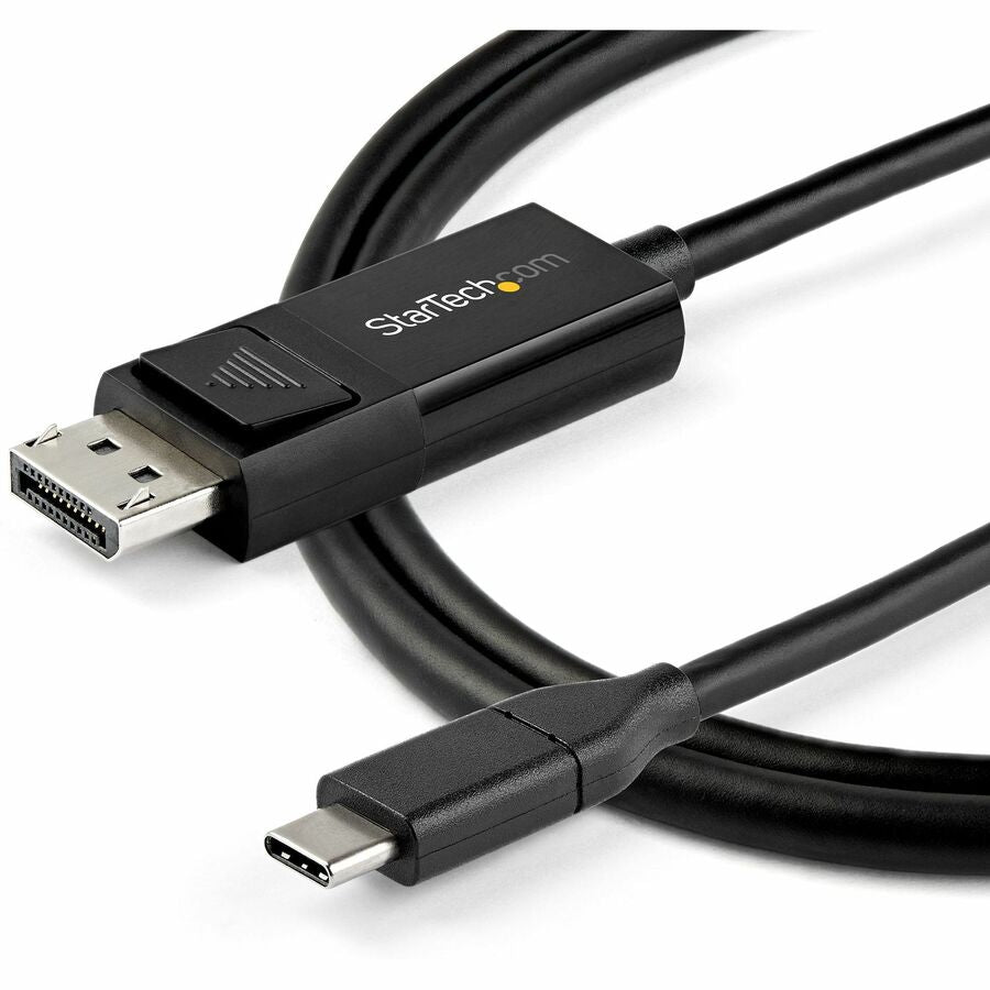 StarTech.com 3ft (1m) USB C to DisplayPort 1.4 Cable 8K 60Hz/4K - Reversible DP to USB-C or USB-C to DP Video Adapter Cable HBR3/HDR/DSC — CDP2DP141MBD