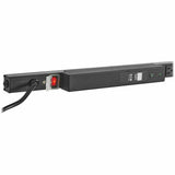 Eaton Tripp Lite Series 1.92kW Single-Phase Local Metered PDU with ISOBAR Surge Protection, 120V, 3840 Joules, 28 NEMA 5-15/20R Outlets, L5-20P Input, 15 ft. Cord, 0U Vertical — PDUMV20-ISO