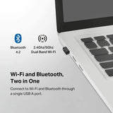 TP-Link Archer T2UB Nano - Nano 2-in-1 USB WiFi Bluetooth Adapter AC600 — ArcherT2UBNano